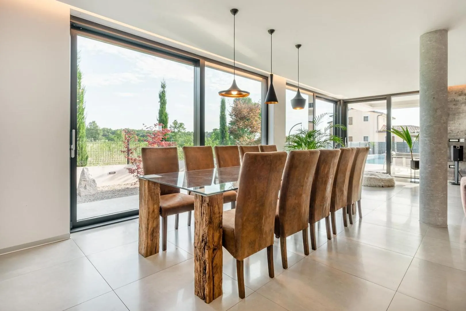 Villa Aria Visnjan In Central Istria For 12 People - Pet Friendly With Wellness & Sea View 0*,