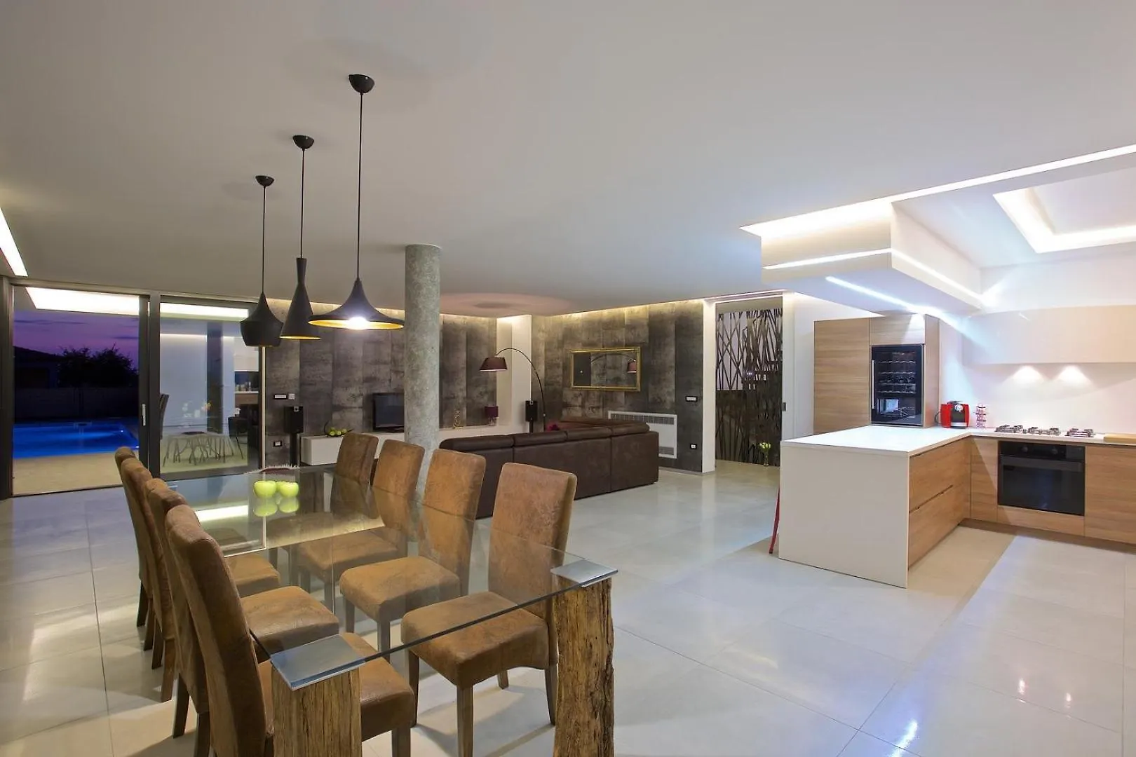 Villa Aria Visnjan In Central Istria For 12 People - Pet Friendly With Wellness & Sea View